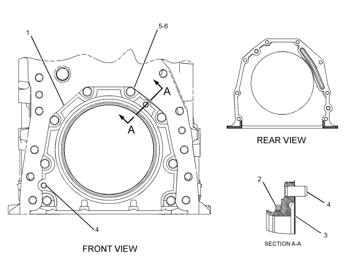 C7 · BASIC ENGINE · 247-1876 CAT parts diagram