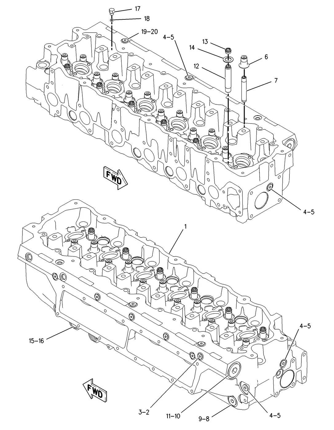 C7 · BASIC ENGINE · 219-5845 CAT parts diagram