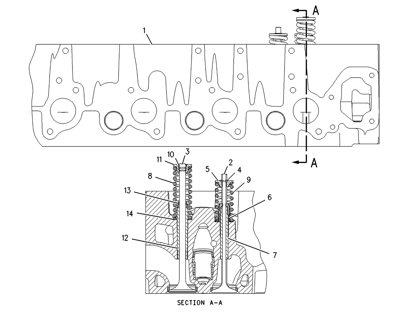 C7 · BASIC ENGINE · 219-5847 CAT parts diagram