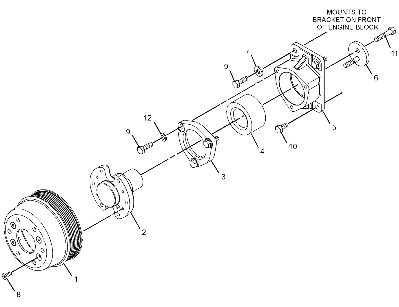 C7 · BASIC ENGINE · 312-3719 CAT parts diagram