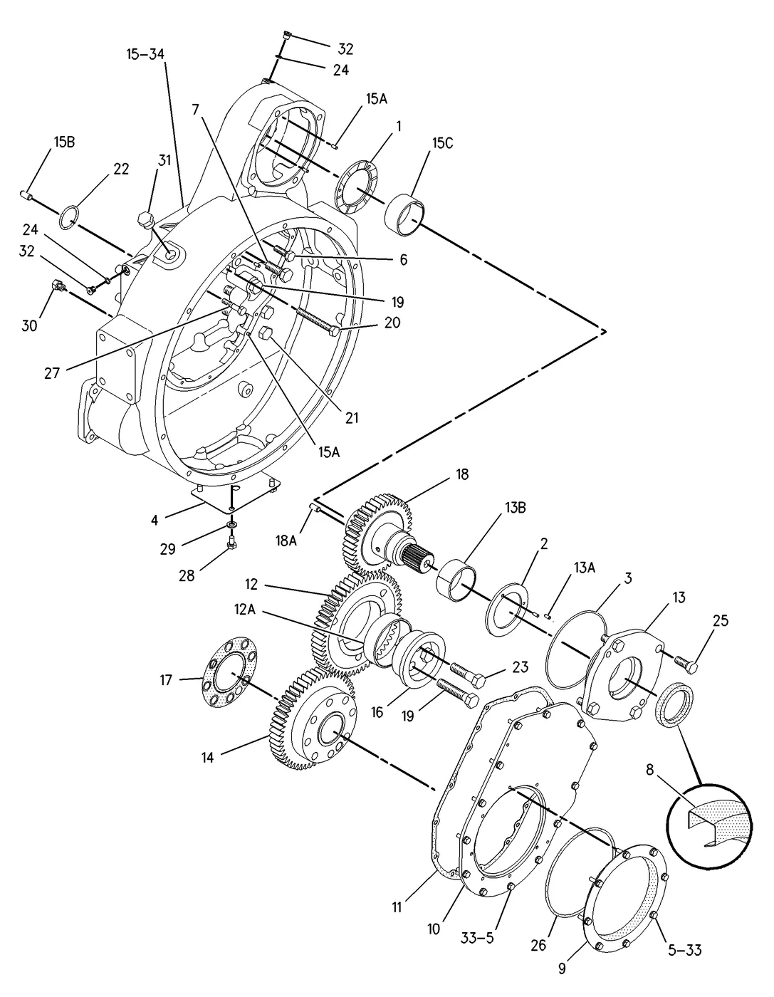 C7 9M2418 parts diagram