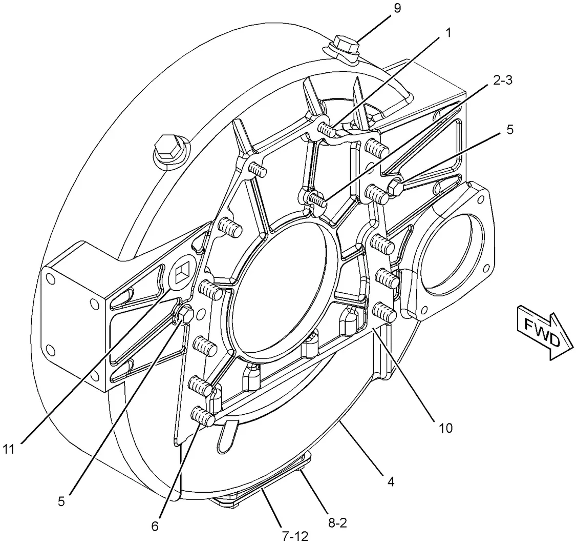 C7 · BASIC ENGINE · 122-8934 CAT parts diagram