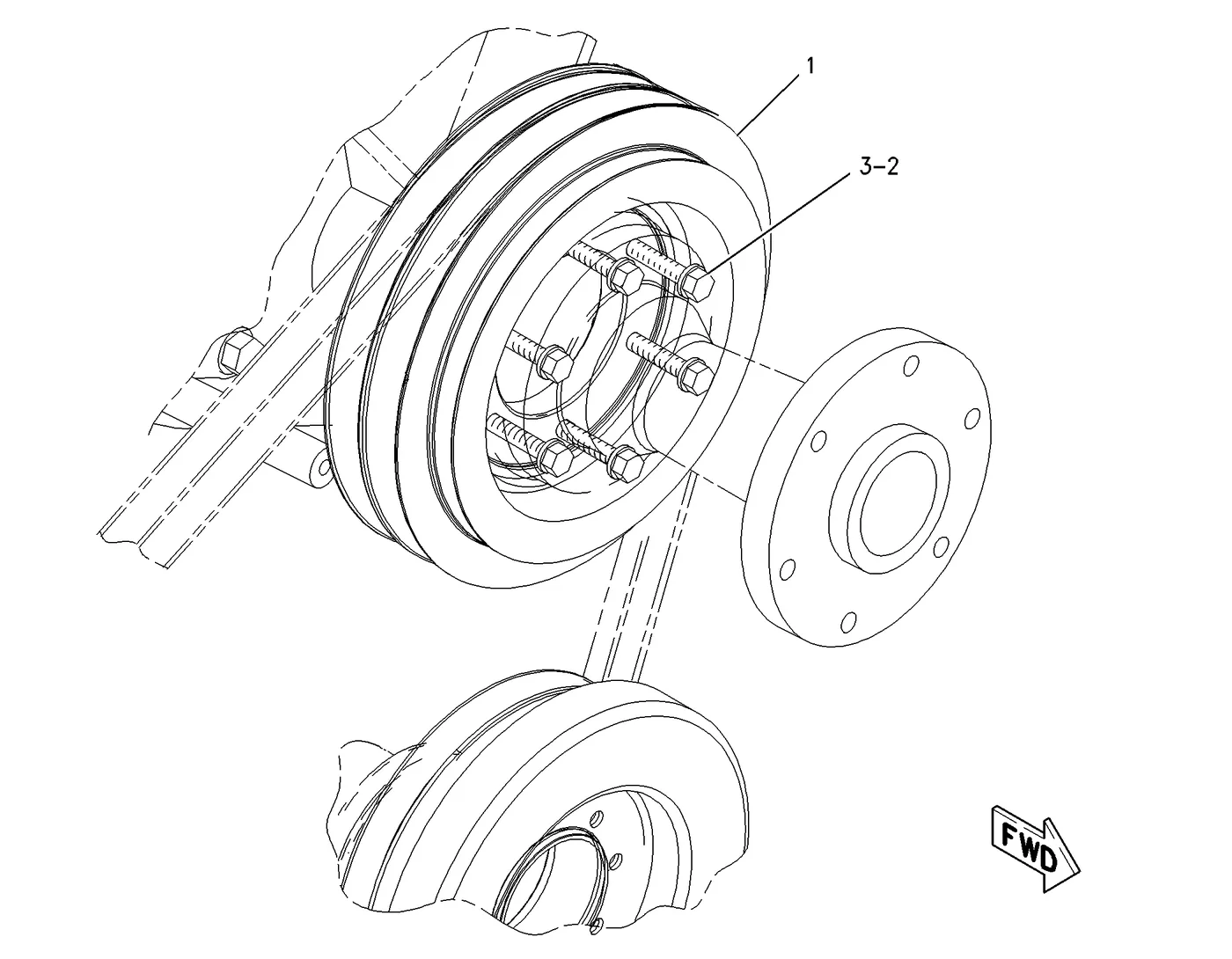 C7 · BASIC ENGINE · 198-7628 CAT parts diagram