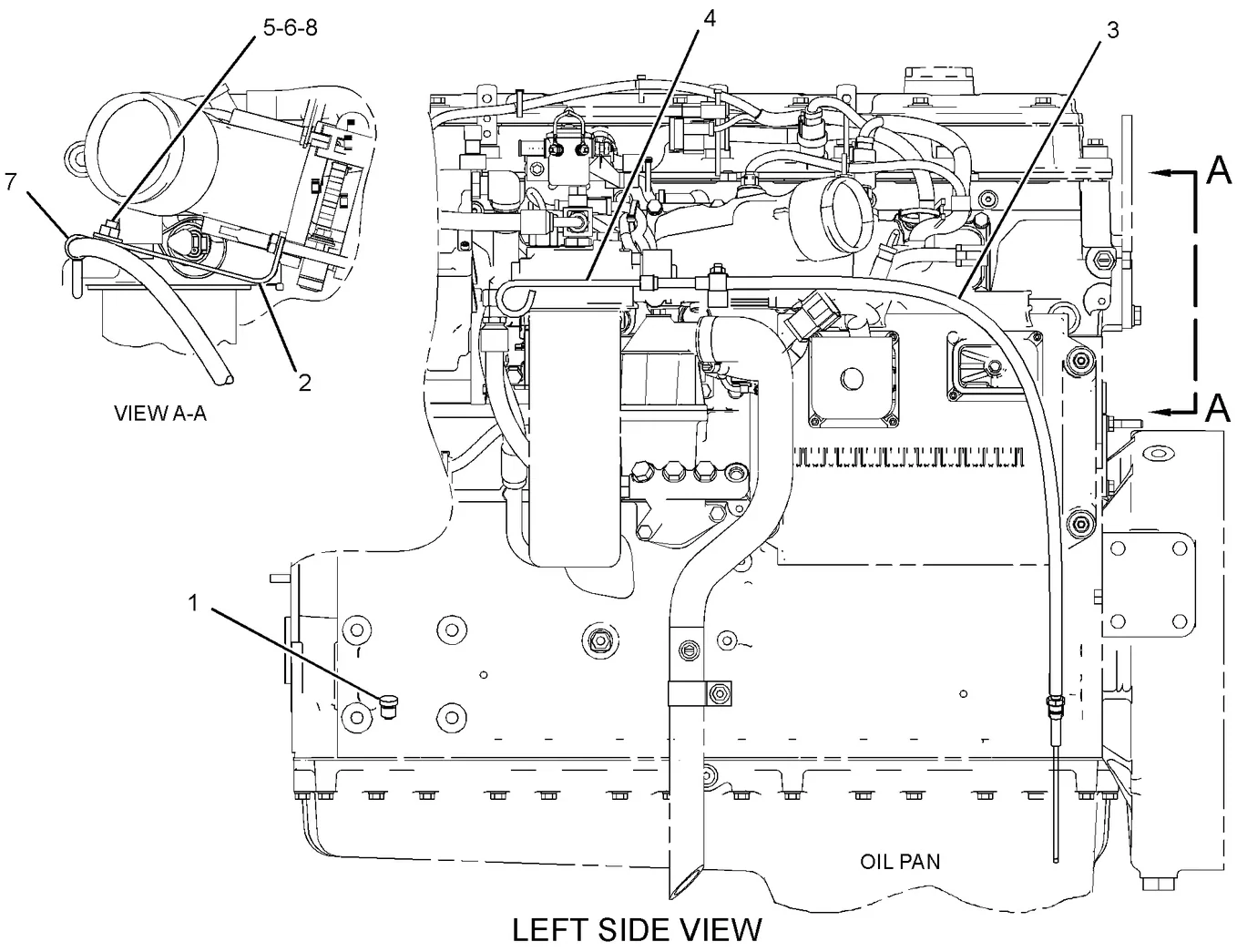 C7 · LUBRICATION SYSTEM · 227-9941 CAT parts diagram