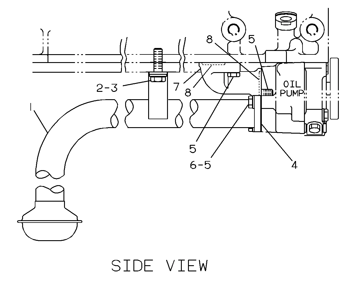 C7 · LUBRICATION SYSTEM · 238-8178 CAT parts diagram