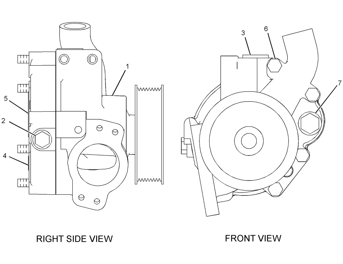 C7 · COOLING SYSTEM · 209-4600 CAT parts diagram