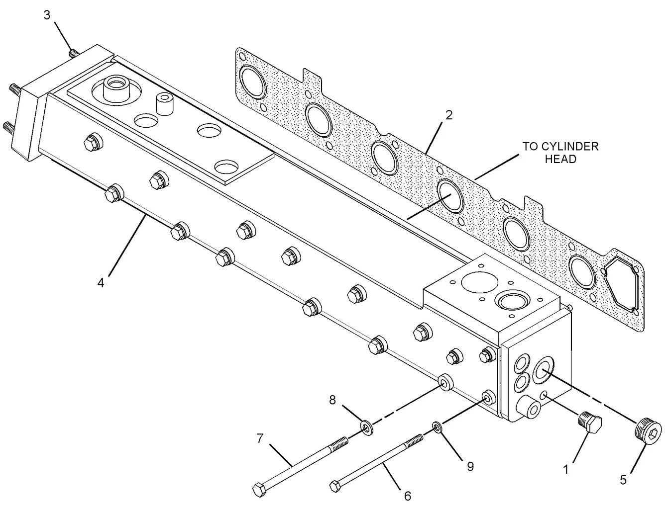 C7 · AIR INLET AND EXHAUST SYSTEM · 241-7537 CAT parts diagram