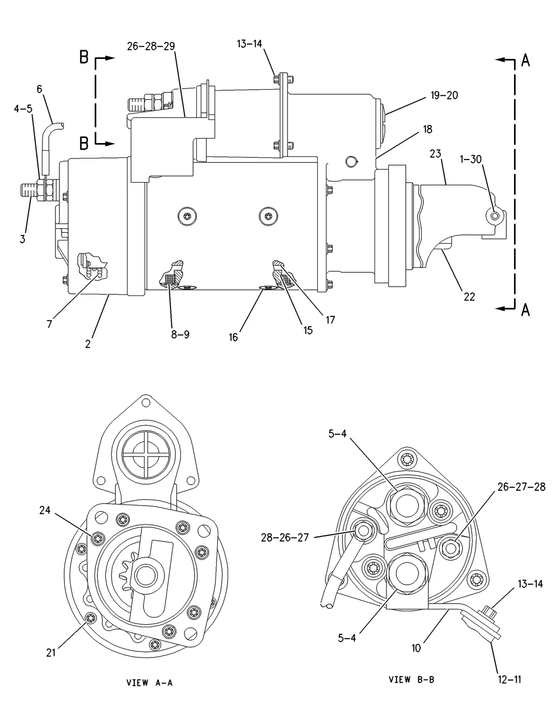 C7 · ELECTRICAL AND STARTING SYSTEM · 153-2369 CAT parts diagram