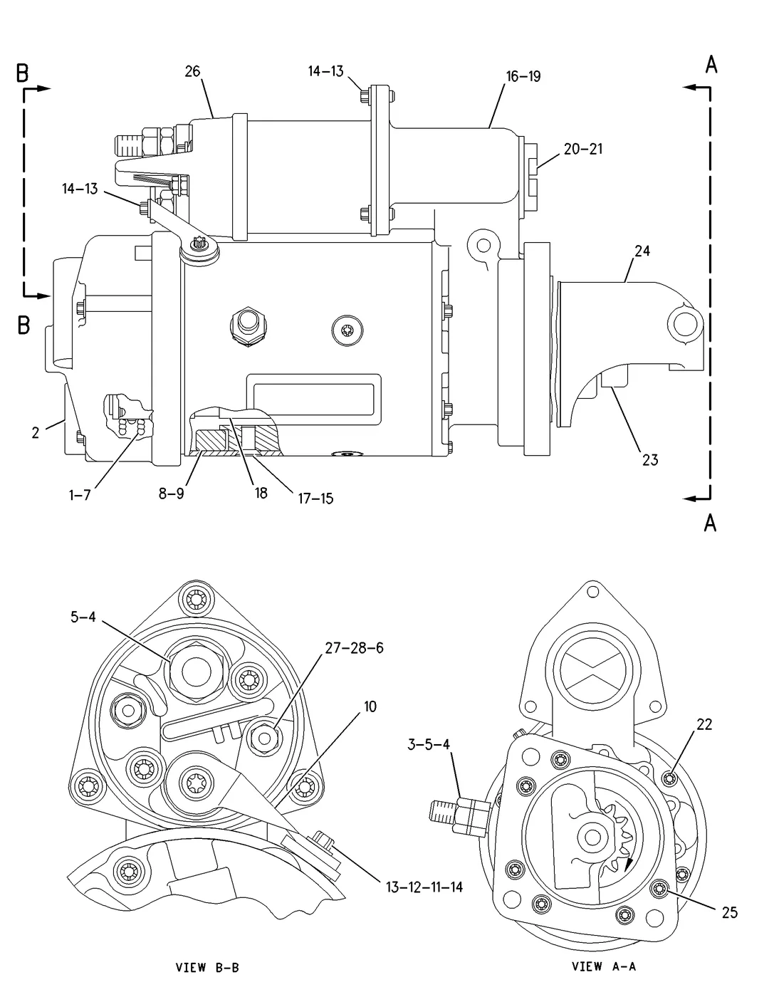 C7 · ELECTRICAL AND STARTING SYSTEM · 135-2149 CAT parts diagram