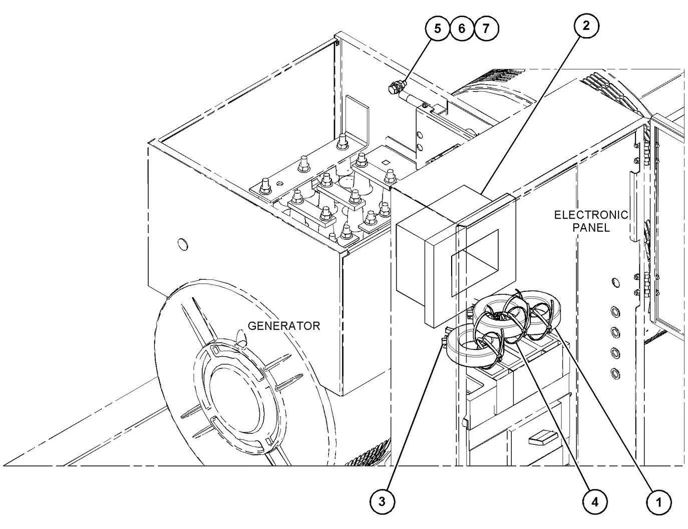 C9 · ELECTRICAL AND STARTING SYSTEM · 474-4119 CAT parts diagram