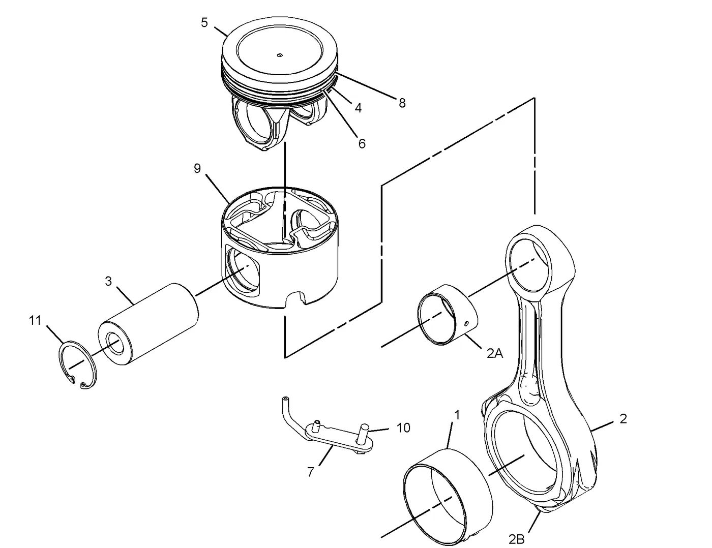 C9 · BASIC ENGINE · 265-1400 CAT parts diagram