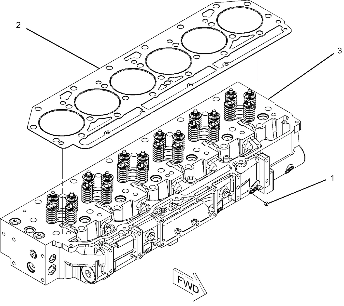 C9 · FUEL SYSTEM · 300-4065 CAT parts diagram
