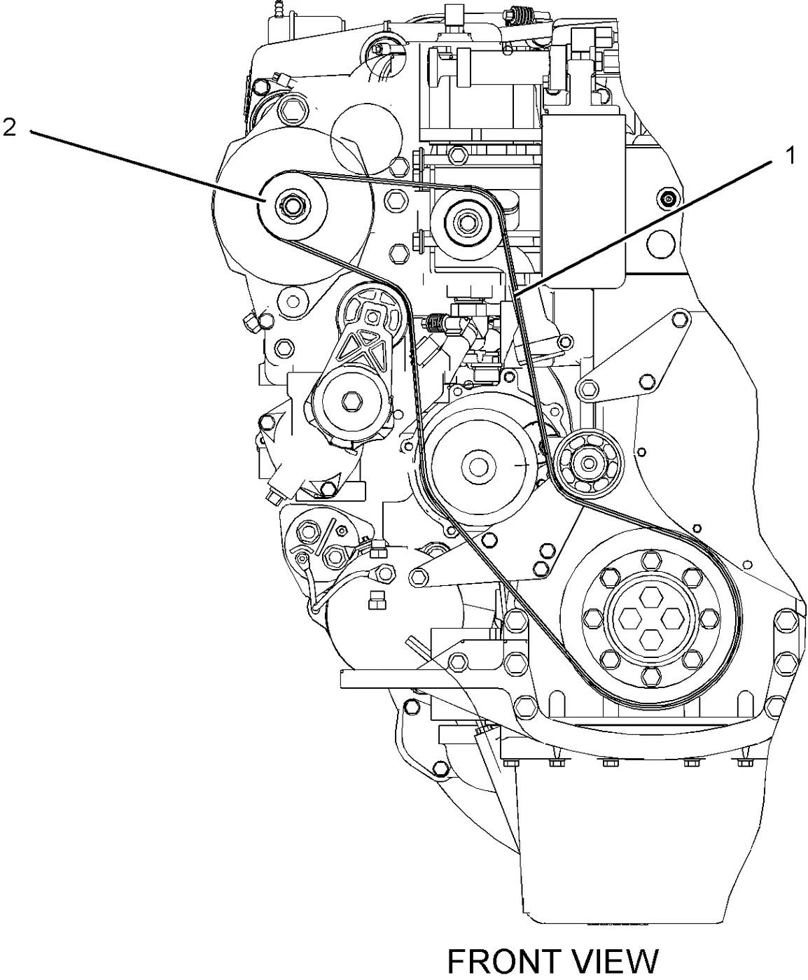 C9 · ENGINE ARRANGEMENT · 467-9194 CAT parts diagram