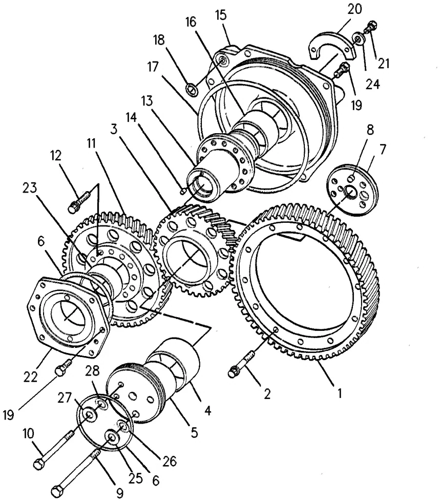 G3508 · BASIC ENGINE · 122-9281 CAT parts diagram