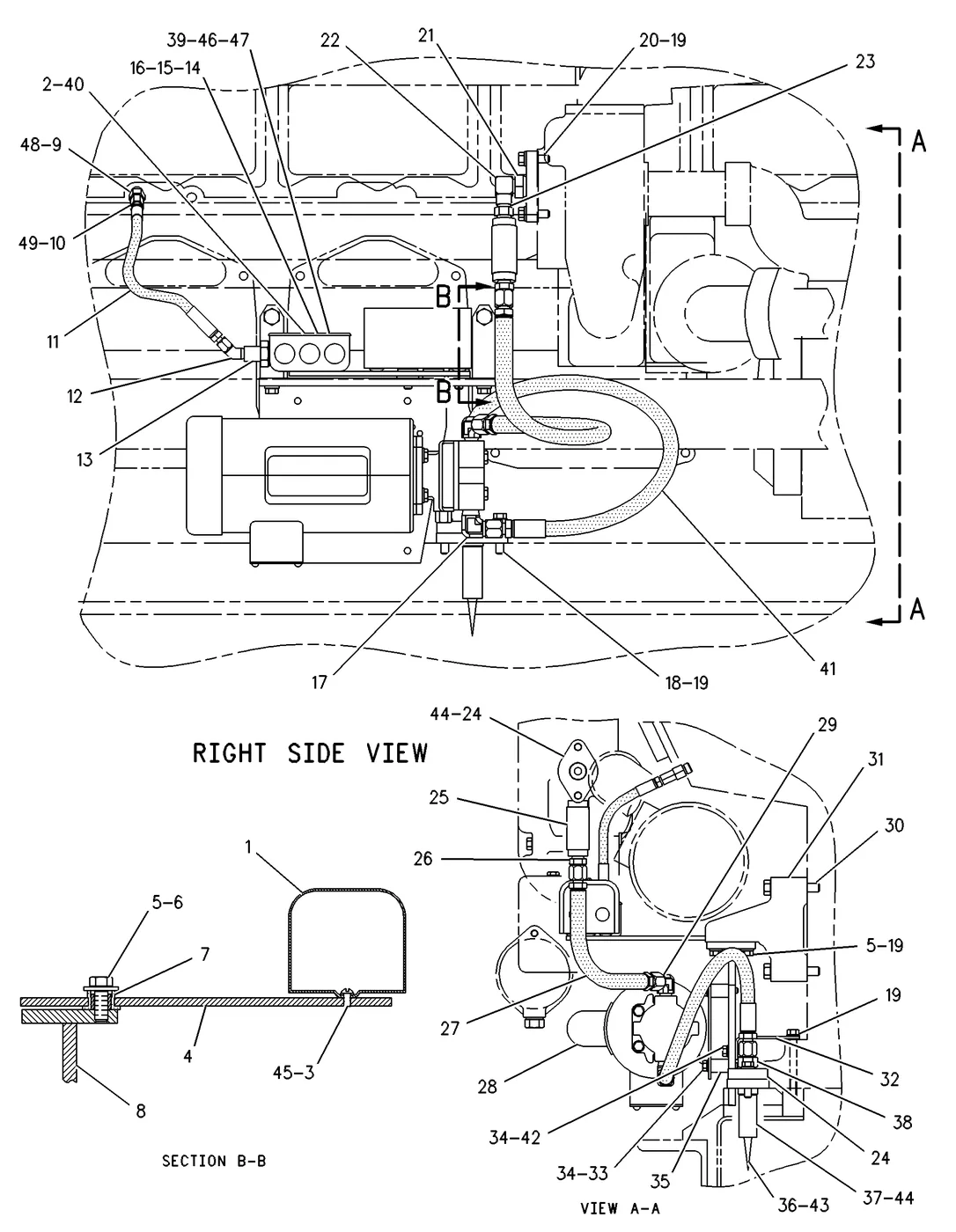 G3508 · LUBRICATION SYSTEM · 113-4174 CAT parts diagram