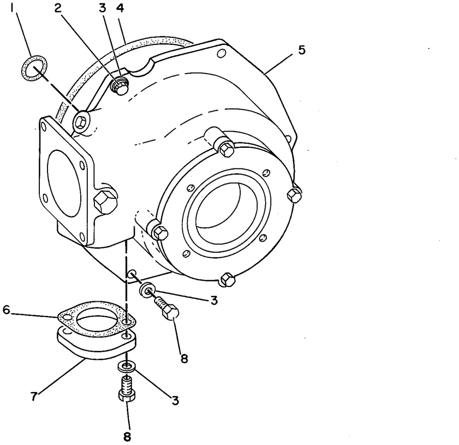 G3508 · COOLING SYSTEM · 133-3689 CAT parts diagram