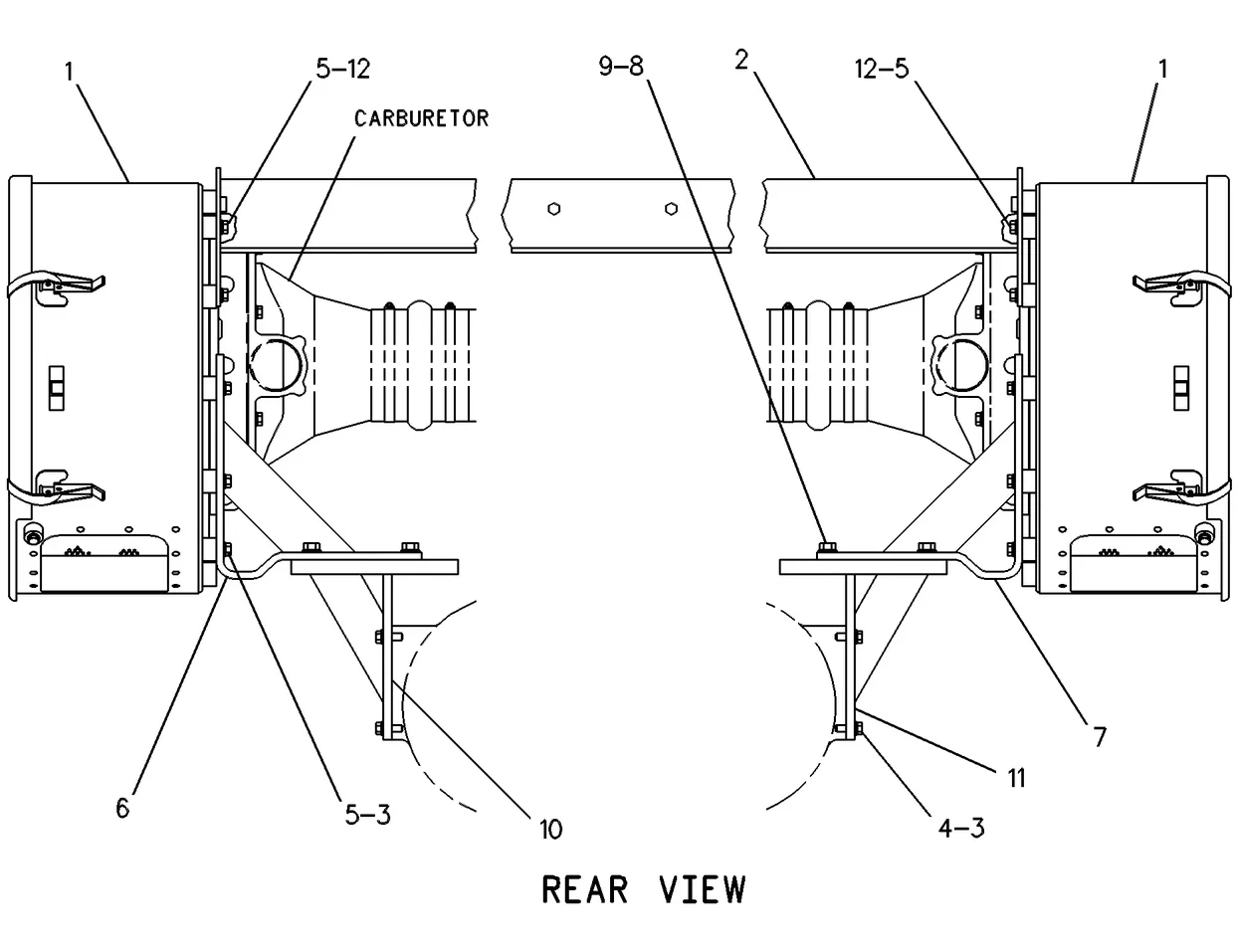 G3508 · AIR INLET AND EXHAUST SYSTEM · 131-2183 CAT parts diagram