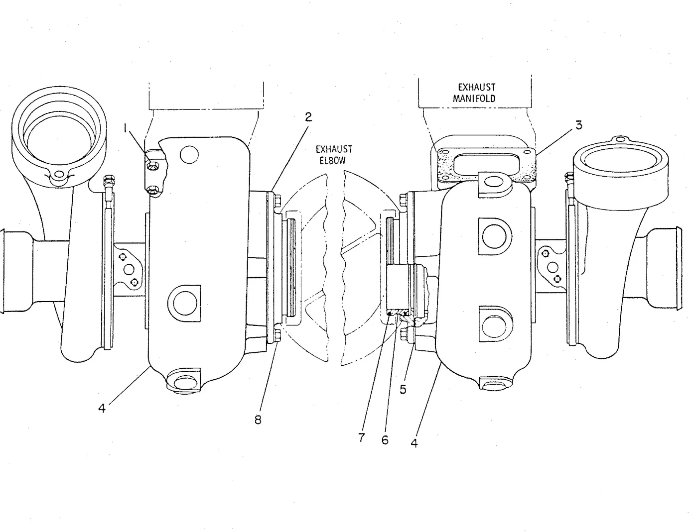 G3508 · AIR INLET AND EXHAUST SYSTEM · 116-6803 CAT parts diagram