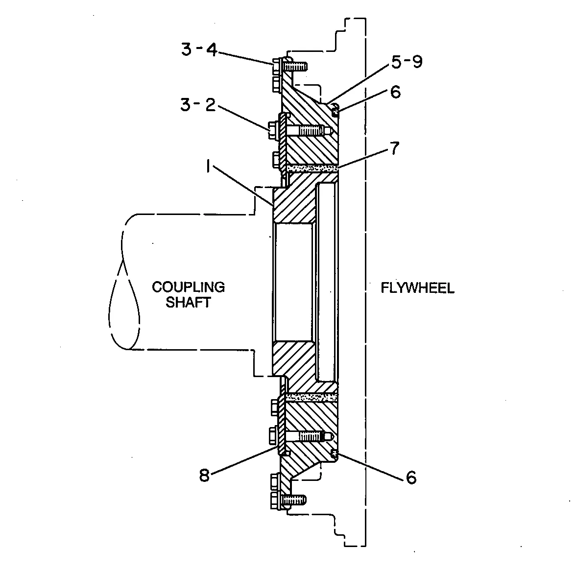 G3508 9H0846 parts diagram