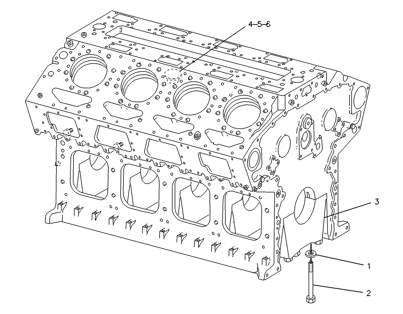 G3508 4W4813 parts diagram