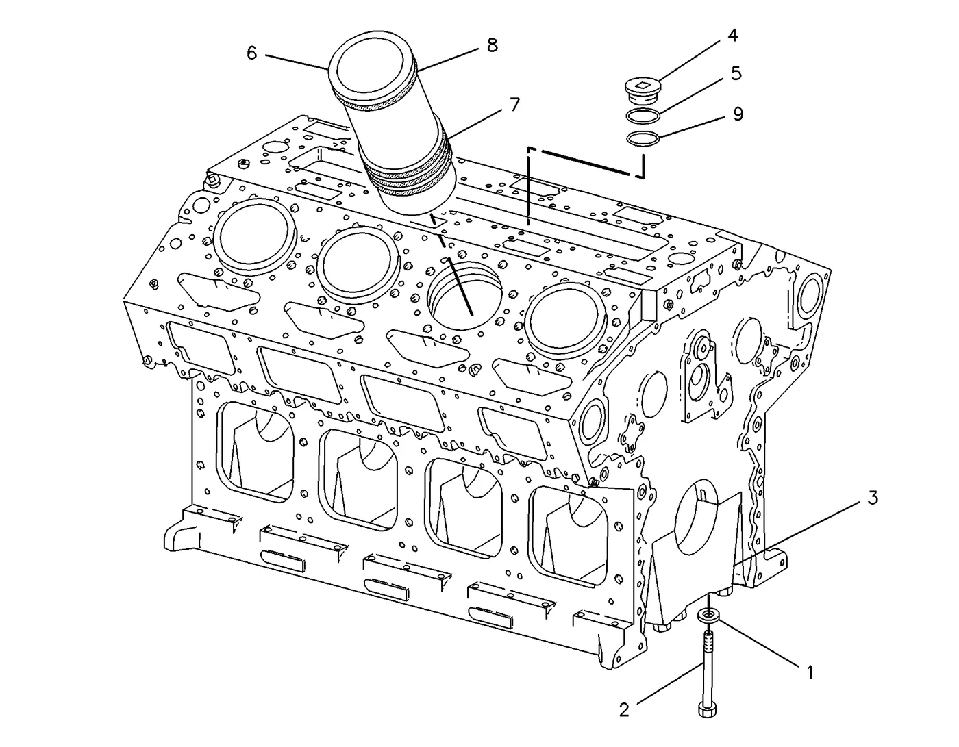G3508 8N6861 parts diagram