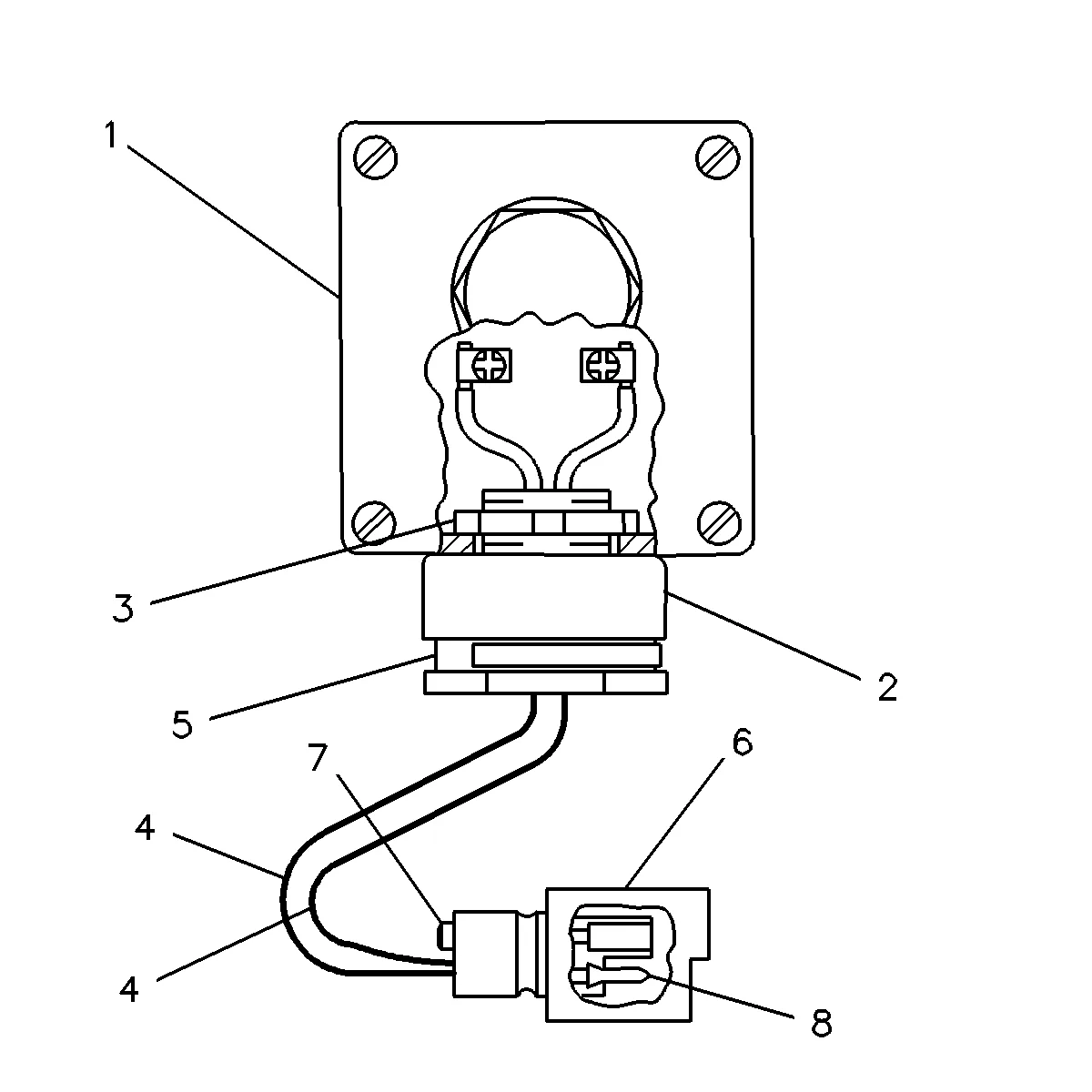 G3508 · ELECTRICAL AND STARTING SYSTEM · 102-8802 CAT parts diagram