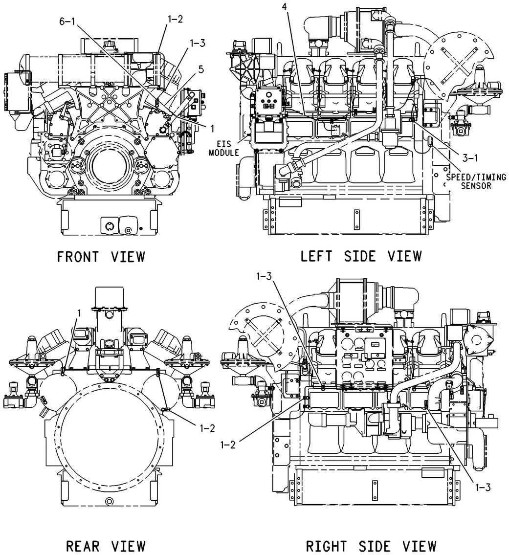 G3508 · ELECTRICAL AND STARTING SYSTEM · 133-3693 CAT parts diagram