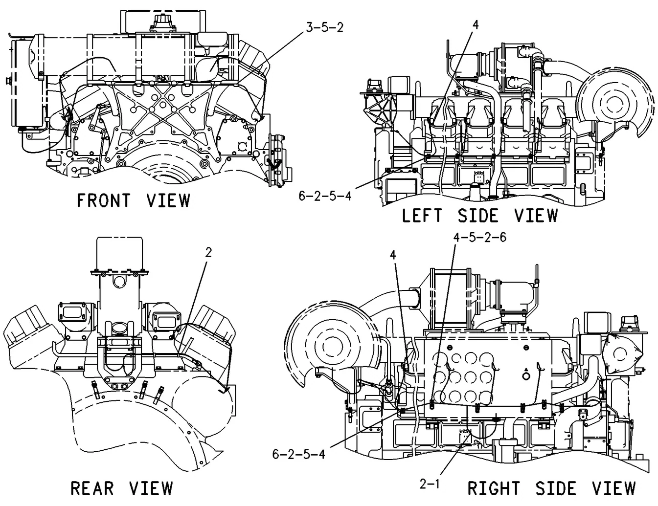 G3508 · ELECTRICAL AND STARTING SYSTEM · 107-9022 CAT parts diagram
