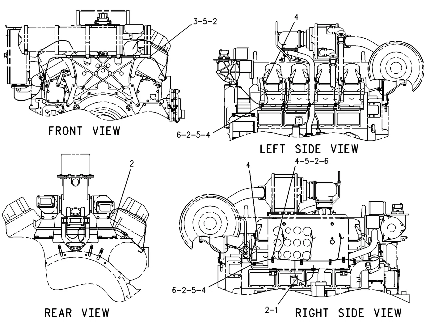 G3508 · ELECTRICAL AND STARTING SYSTEM · 108-4503 CAT parts diagram