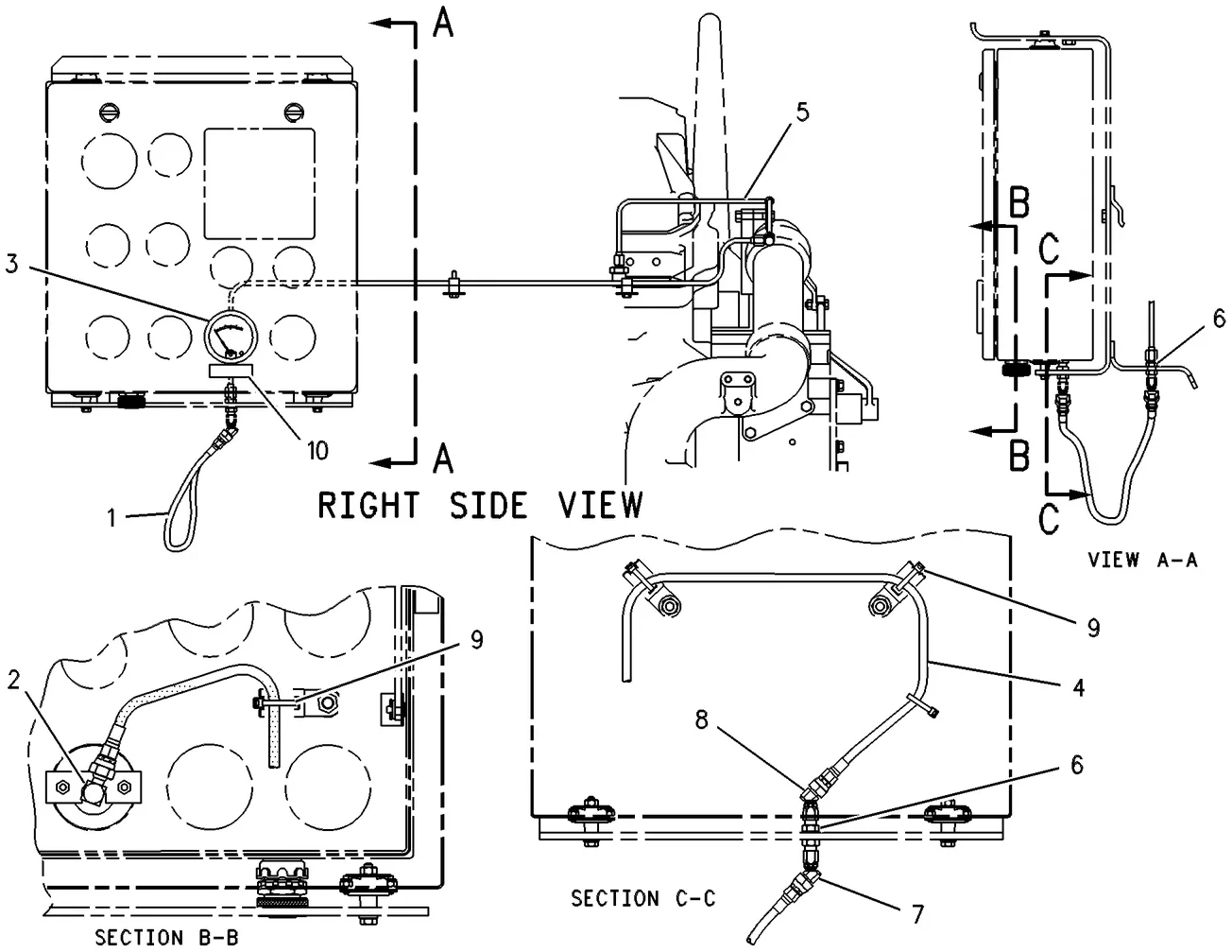 G3508 · OPERATOR STATION · 130-8166 CAT parts diagram