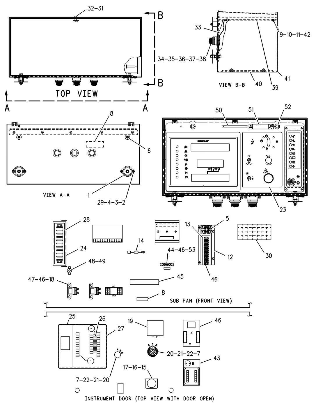 G3508 · OPERATOR STATION · 119-6031 CAT parts diagram
