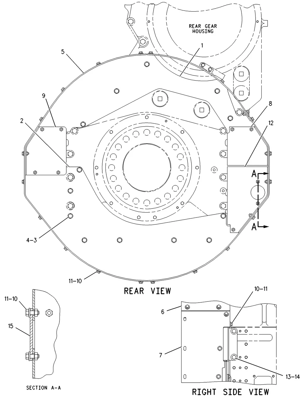 G3608 · BASIC ENGINE · 213-6464 CAT parts diagram