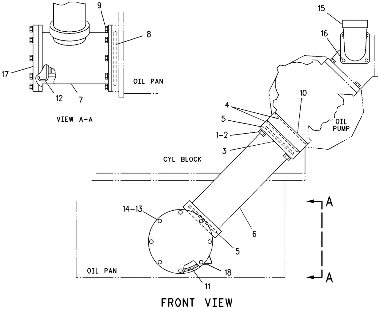 G3608 · LUBRICATION SYSTEM · 109-4842 CAT parts diagram