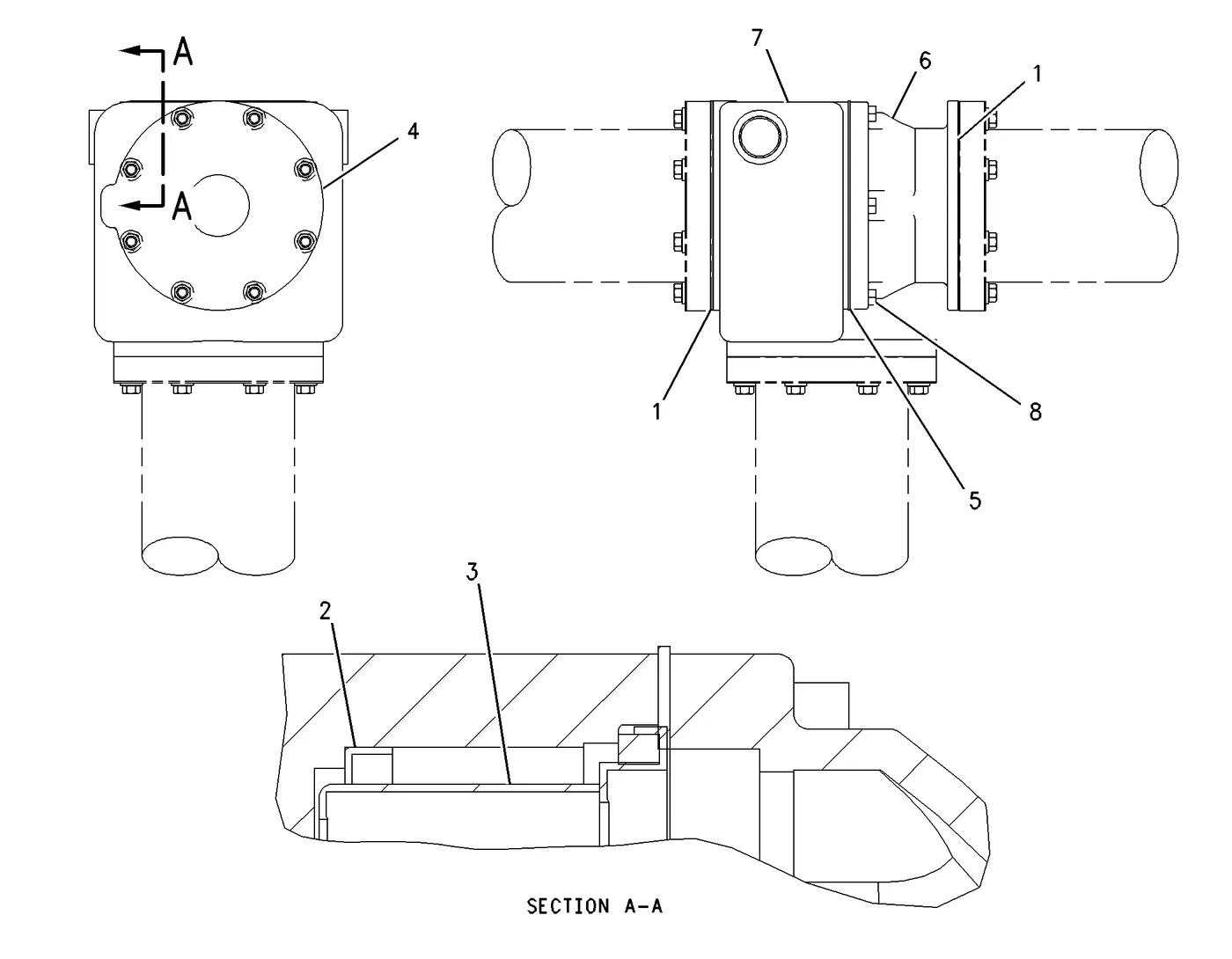 G3608 6I4953 parts diagram