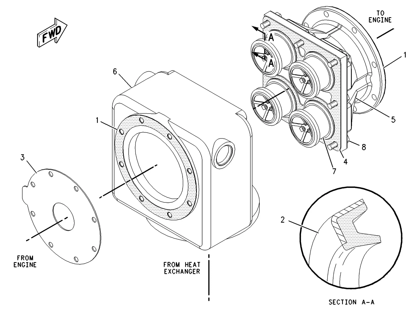 G3608 1960427 parts diagram