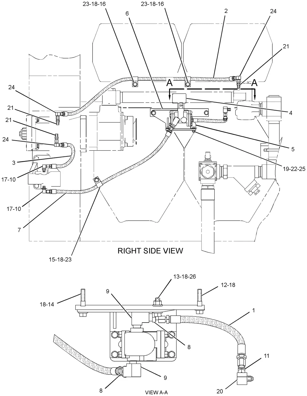 G3608 · AIR INLET AND EXHAUST SYSTEM · 172-4348 CAT parts diagram