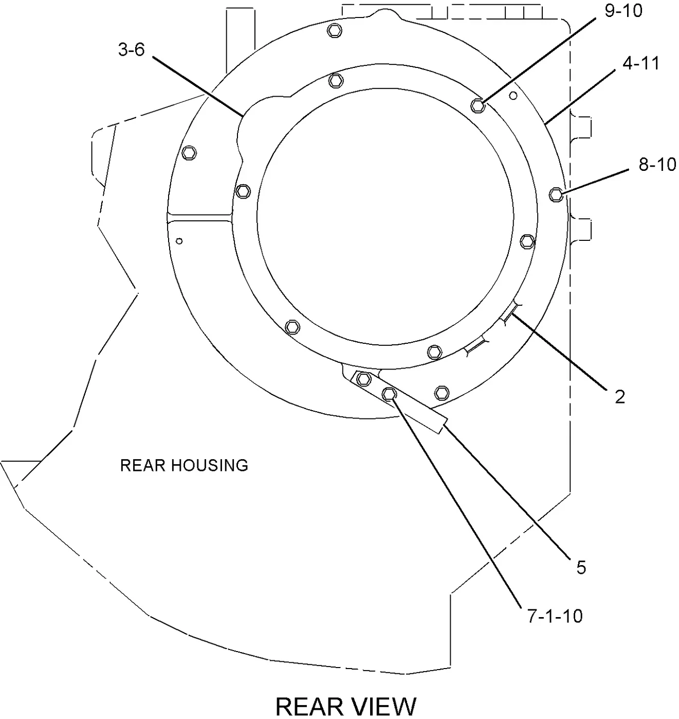 G3608 · BASIC ENGINE · 213-6457 CAT parts diagram