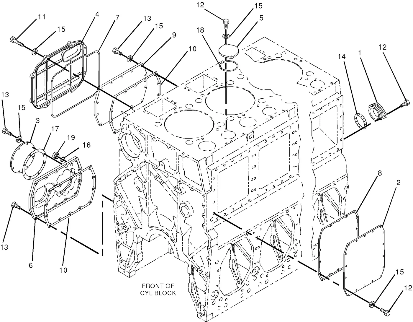 G3608 2413284 parts diagram