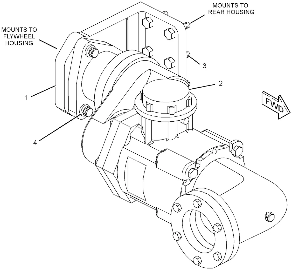G3608 · ELECTRICAL AND STARTING SYSTEM · 206-4113 CAT parts diagram