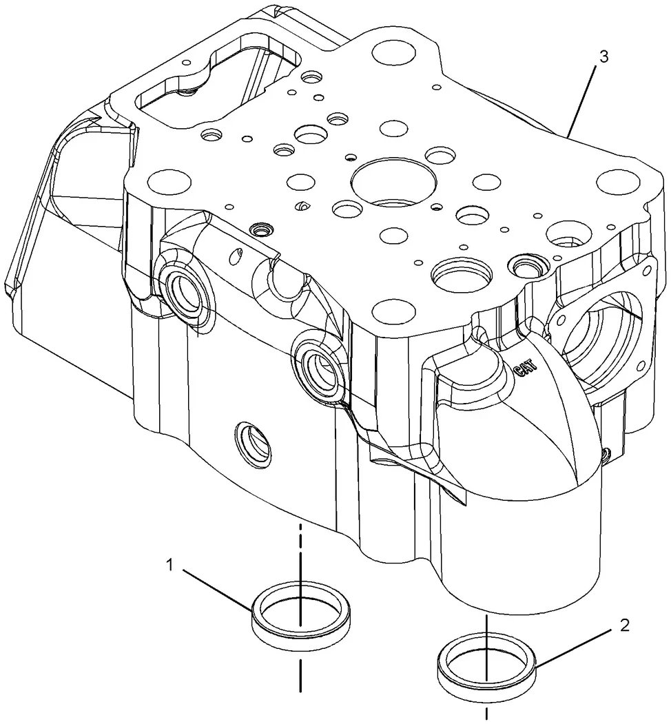 G3608 · BASIC ENGINE · 255-0025 CAT parts diagram