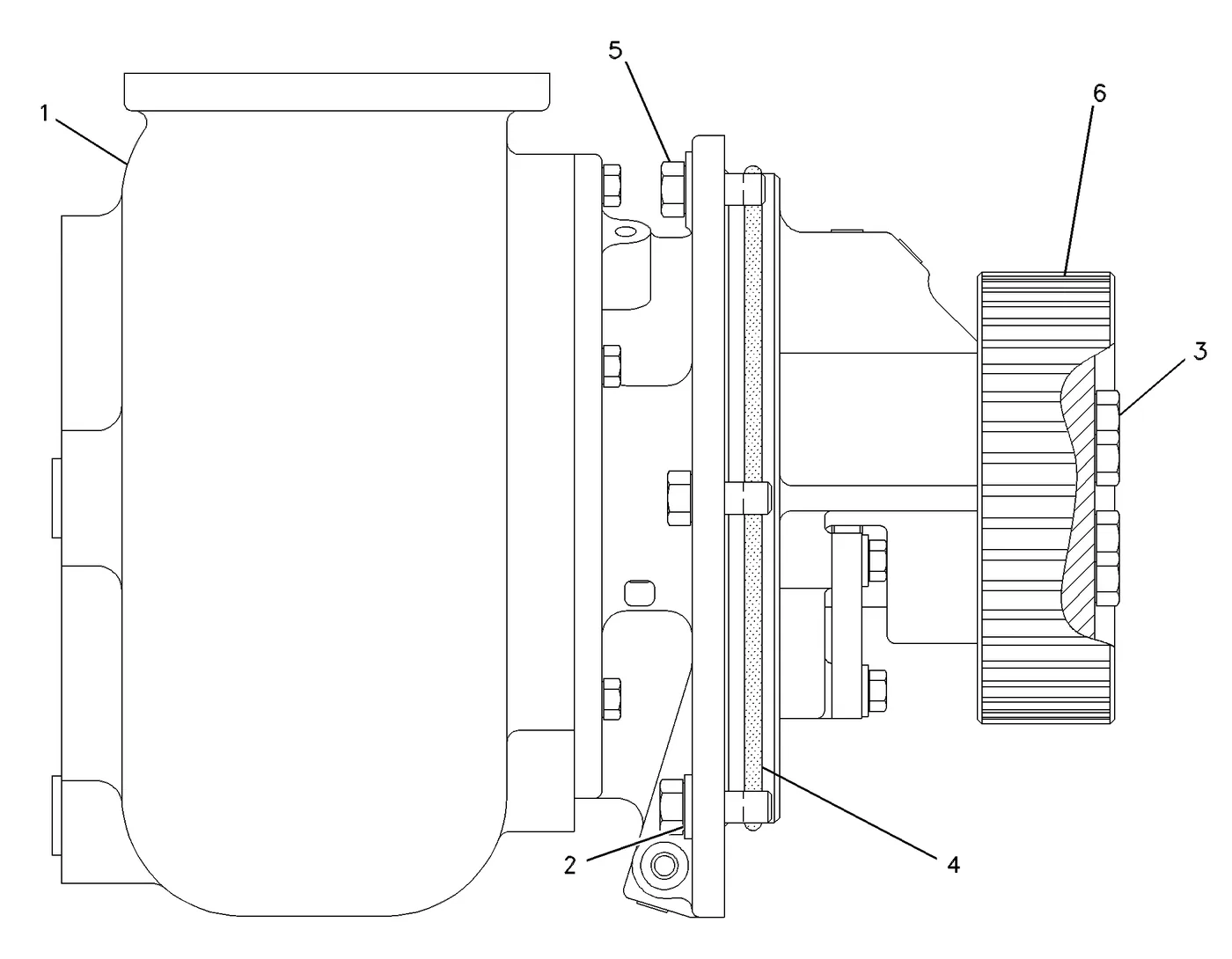 G3612 · COOLING SYSTEM · 118-8086 CAT parts diagram