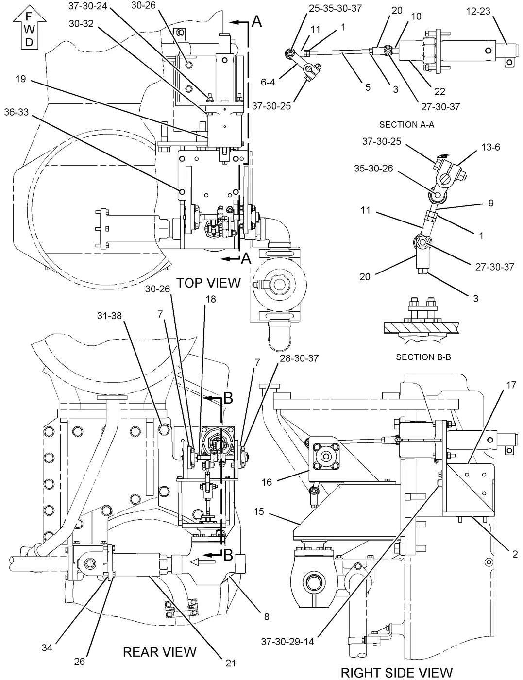 G3612 · FUEL SYSTEM · 211-9944 CAT parts diagram