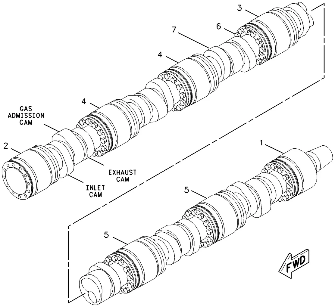 G3612 · BASIC ENGINE · 143-4119 CAT parts diagram