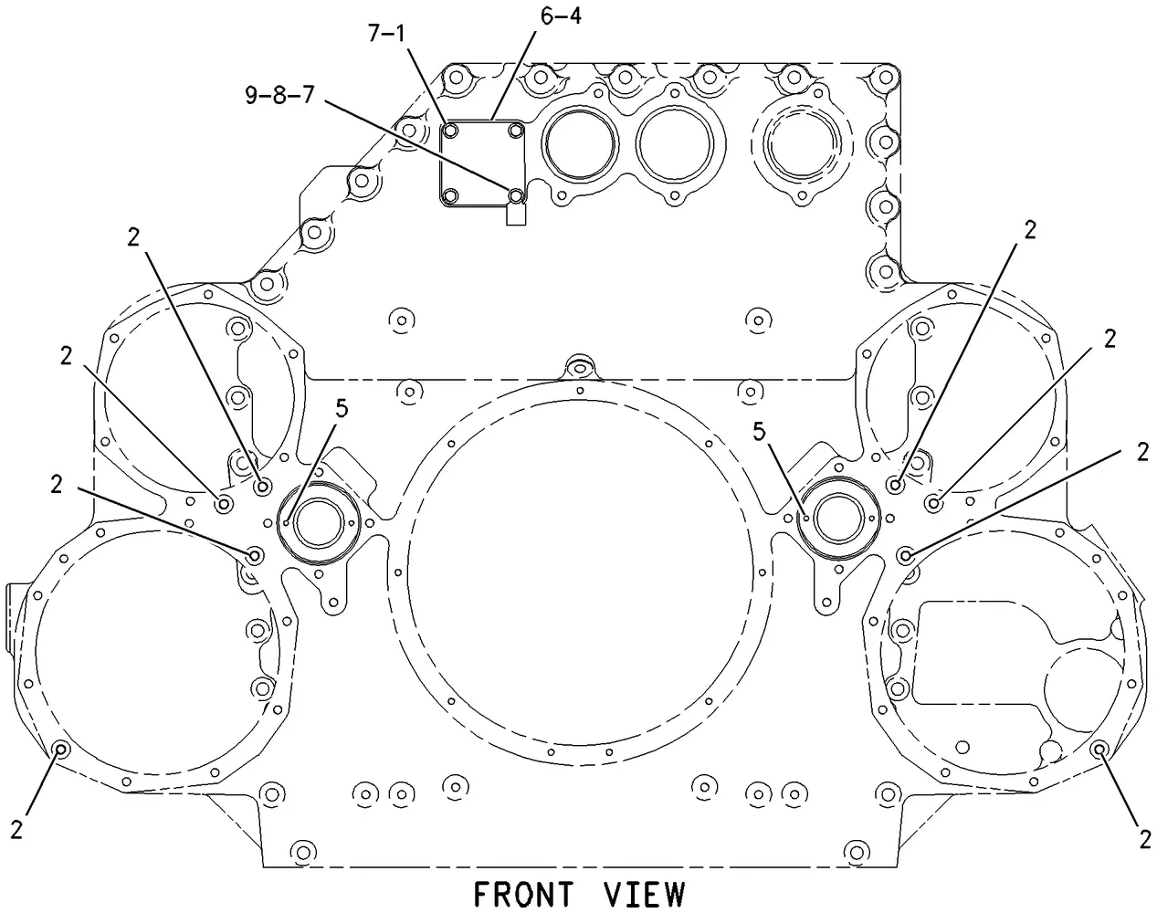 G3612 · BASIC ENGINE · 134-8347 CAT parts diagram