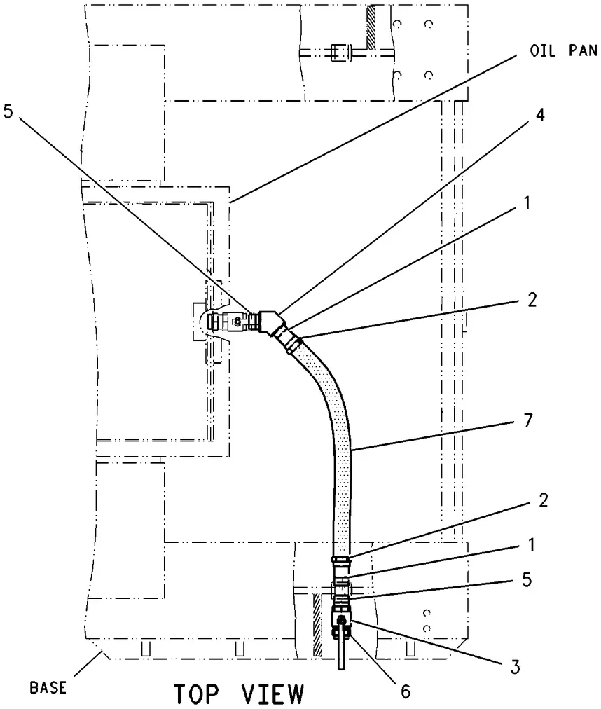 G3616 · LUBRICATION SYSTEM · 203-4616 CAT parts diagram