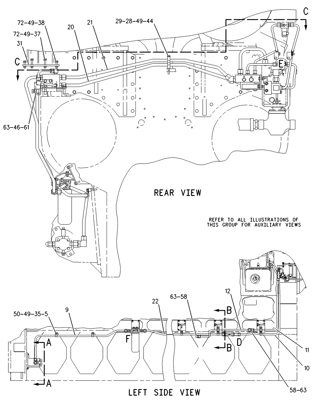 G3616 4P6814 parts diagram