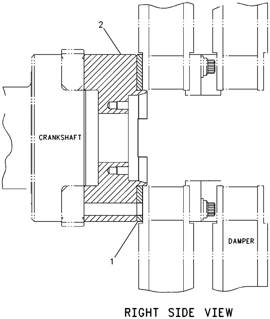 G3616 · BASIC ENGINE · 133-6584 CAT parts diagram