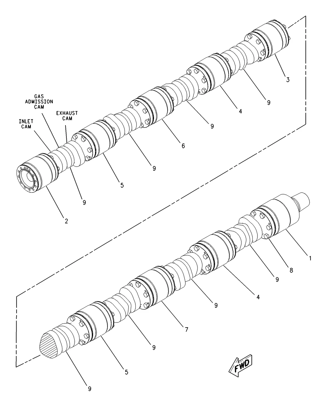 G3616 · BASIC ENGINE · 143-4120 CAT parts diagram