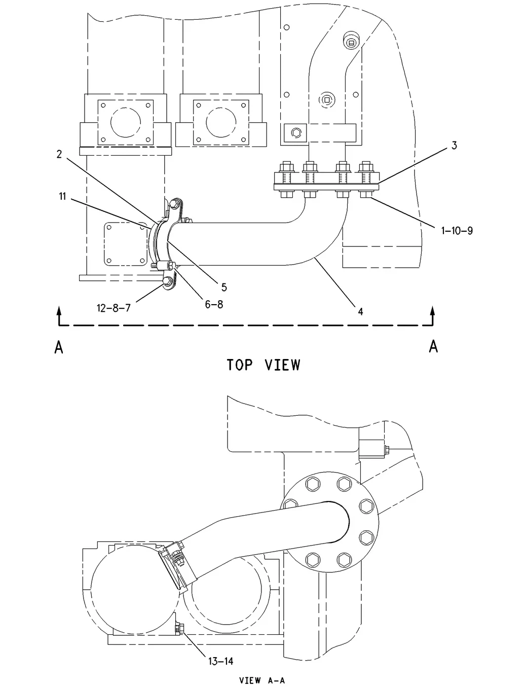 G3616 · COOLING SYSTEM · 119-5007 CAT parts diagram