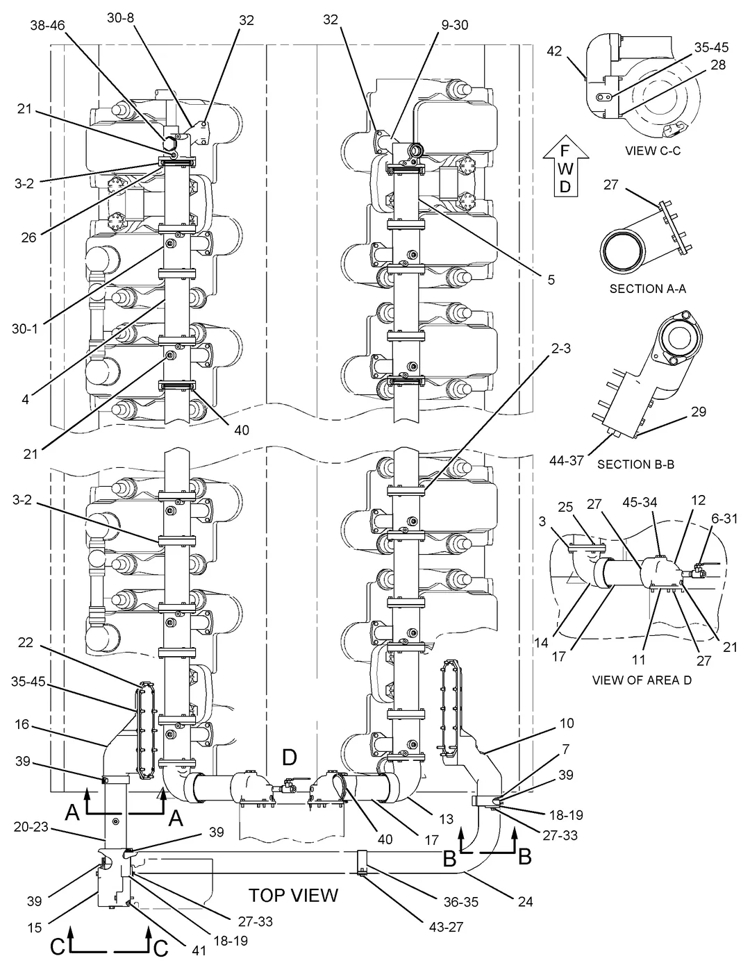 G3616 · COOLING SYSTEM · 266-9376